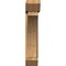 Ekena Millwork Thorton Slat Rough Sawn Bracket w/ Offset Brace, Western Red Cedar, 8"W x 32"D x 40"H BKT0806X32X40THR06RWR - alternate 4